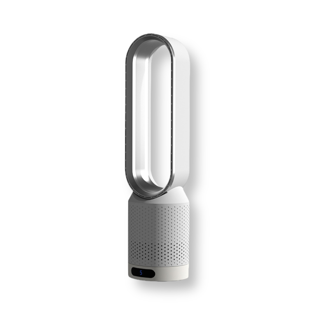 Airpure | Purificatore d'aria e raffreddatore compatto 3-in-1 | Con oscillazione e pannello di controllo touch LED