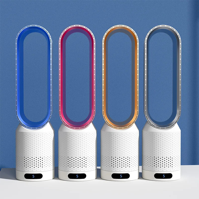 Airpure | Purificatore d'aria e raffreddatore compatto 3-in-1 | Con oscillazione e pannello di controllo touch LED