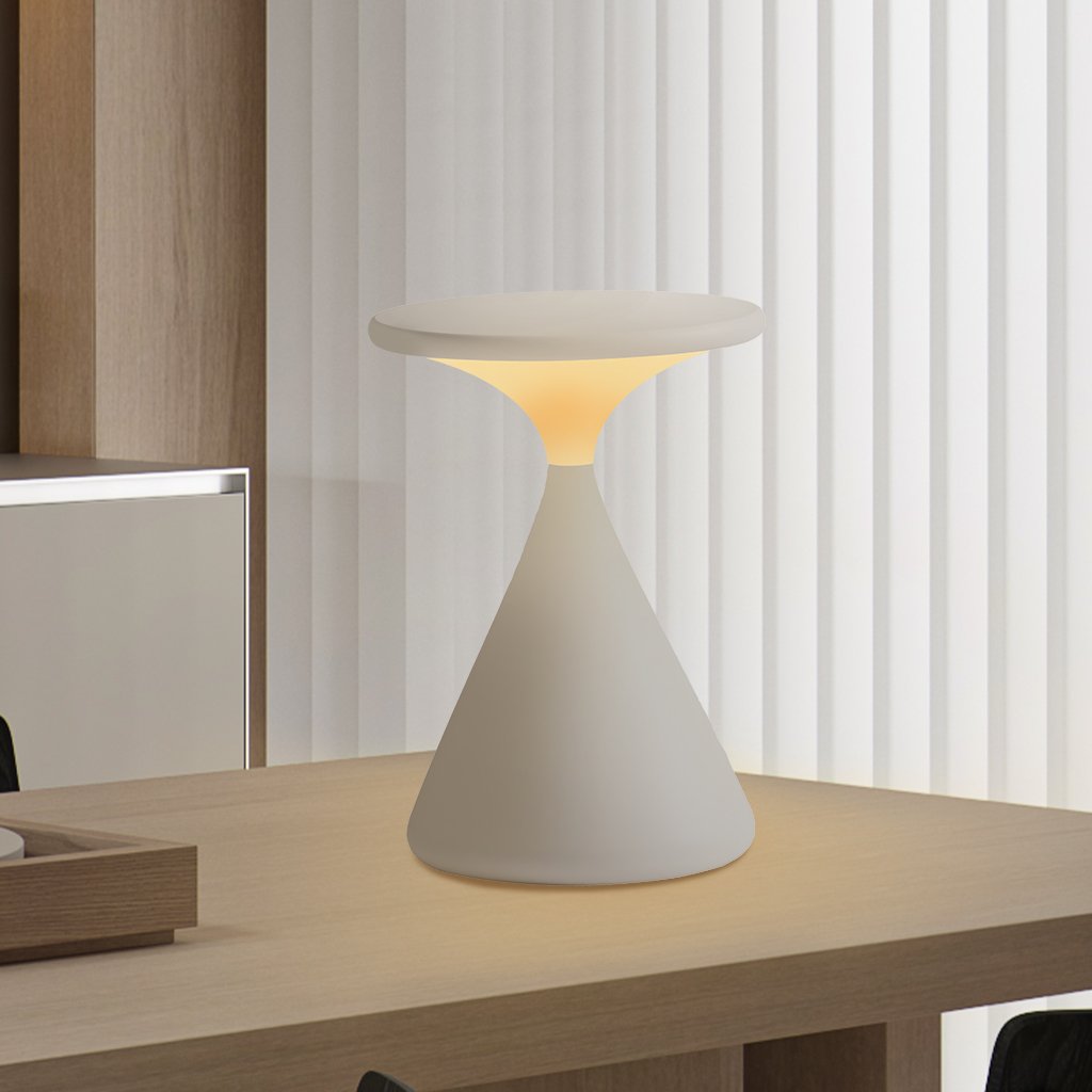 Lampada da Tavolo LED Dimmabile Aeron Hourglass – Luce Elegante e Senza Fili