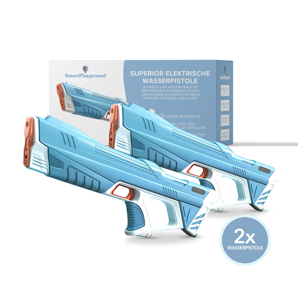Pistola ad Acqua Elettrica con Batteria Ricaricabile – per Getti d'Acqua Potenti e Divertimento Duraturo