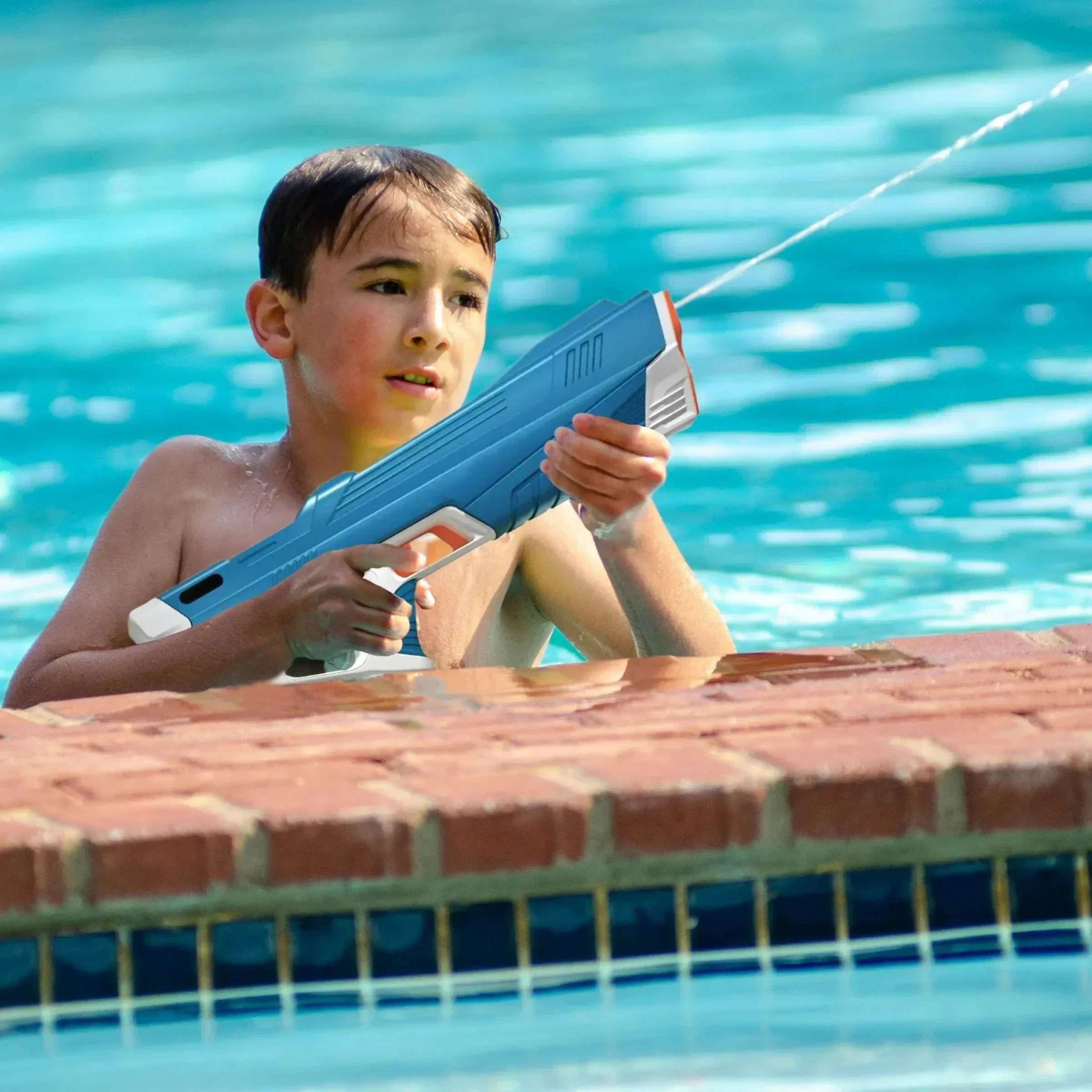 Pistola ad Acqua Elettrica con Batteria Ricaricabile – per Getti d'Acqua Potenti e Divertimento Duraturo