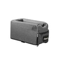 Portable seat for domestic animals