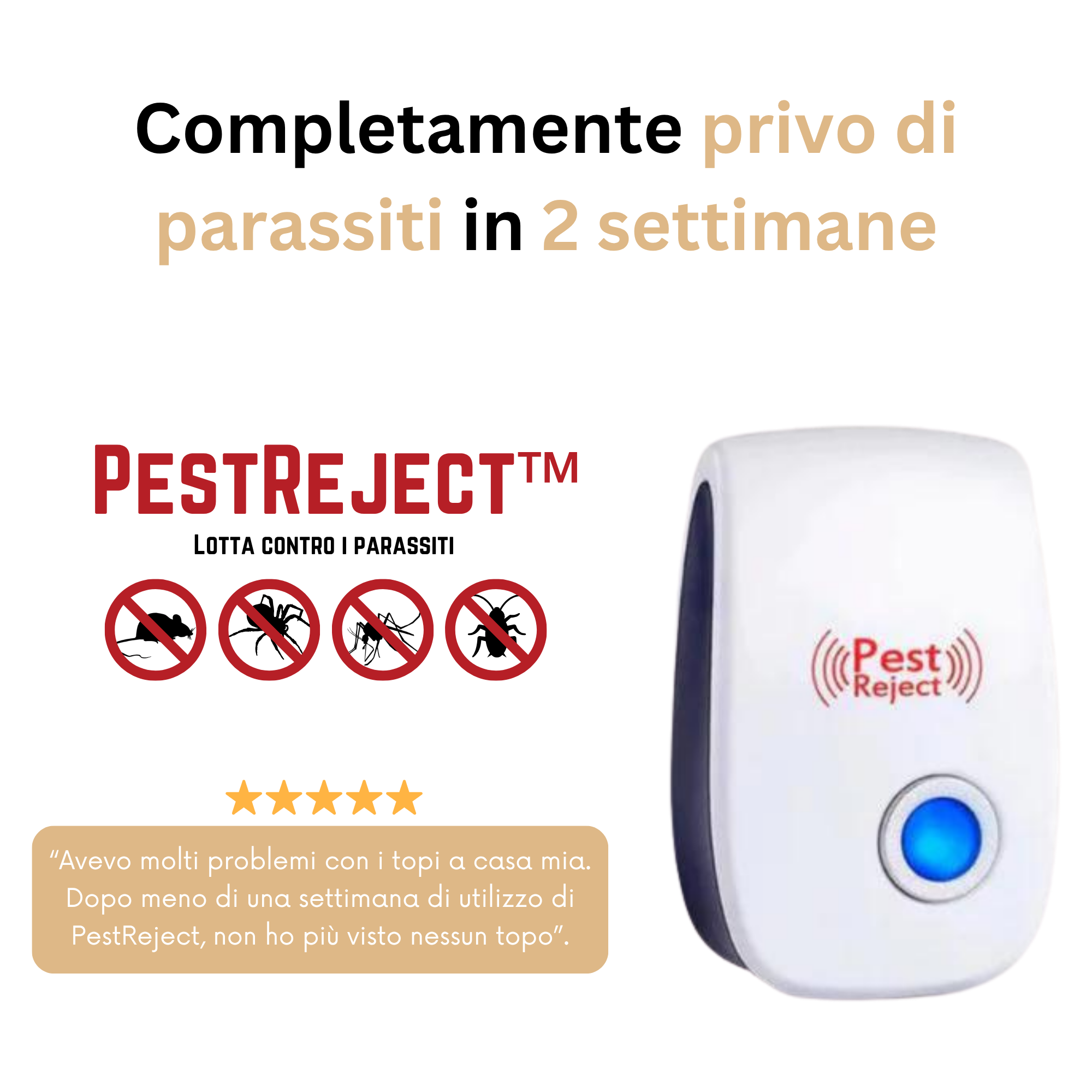 PestReject | Controllo contro topi e altri parassiti