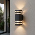 Lámpara de Pared Exterior de 2 Vías
