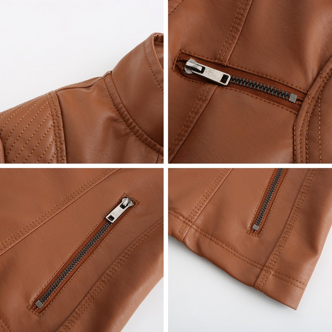 Giacca in Pelle Elegante da Donna – Elin