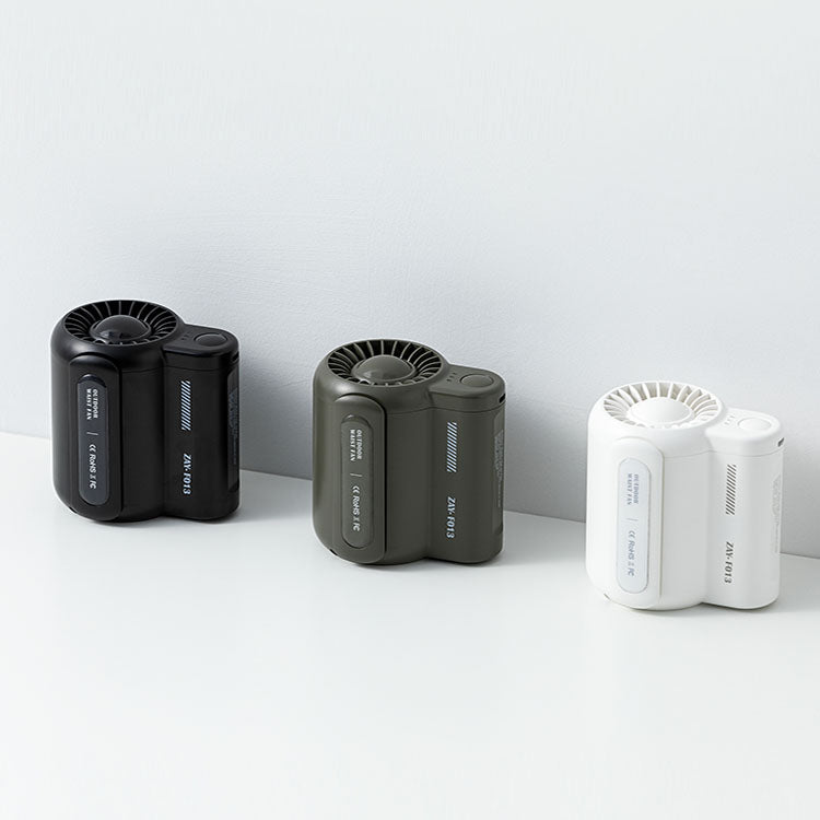 CoolLux Ventilatore Mini Regolabile | Ventilatore indossabile ricaricabile per comfort e portabilità tutto il giorno