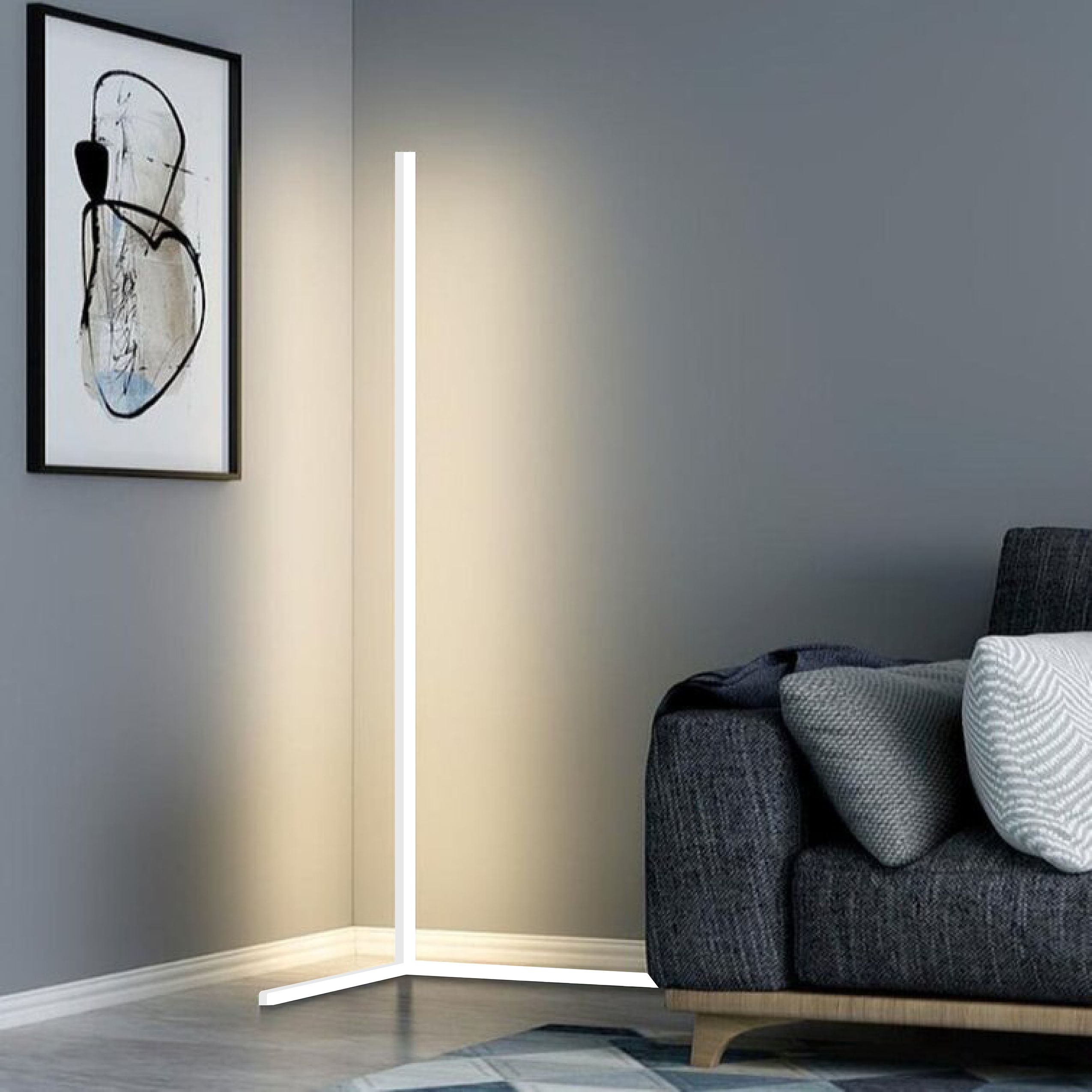 Lampada Angolare LED con Telecomando – Viorra
