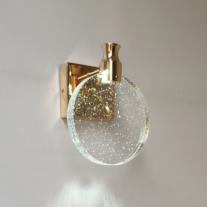 Applique da Parete Cristallo Rotonda di Lusso – Celestia