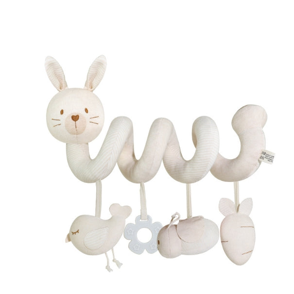 Spirale per Bambini con Motivi Animali per Seggiolini Auto, Passeggini e Culle – Giocattolo Mobile Giocoso