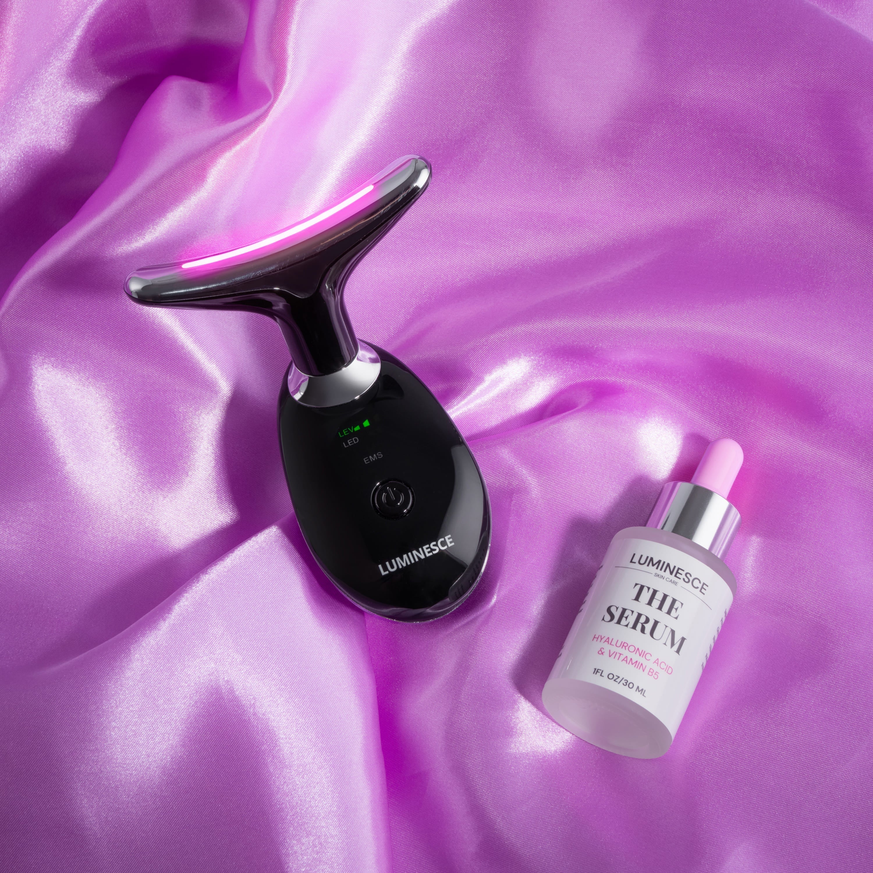 Strumento per il sollevamento e massaggio del viso LED 7-in-1 – Vénera