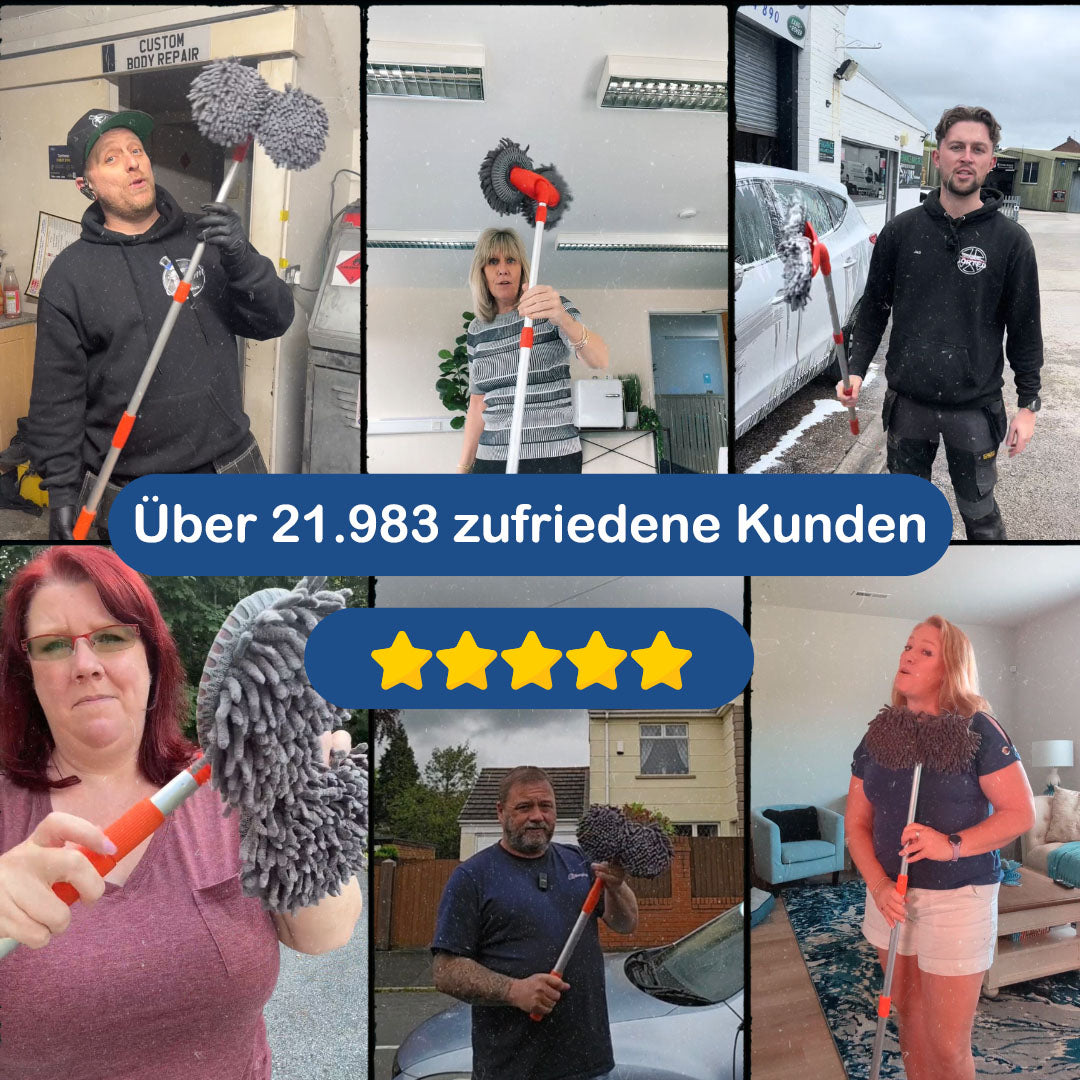 Spazzola per lavaggio auto telescopica