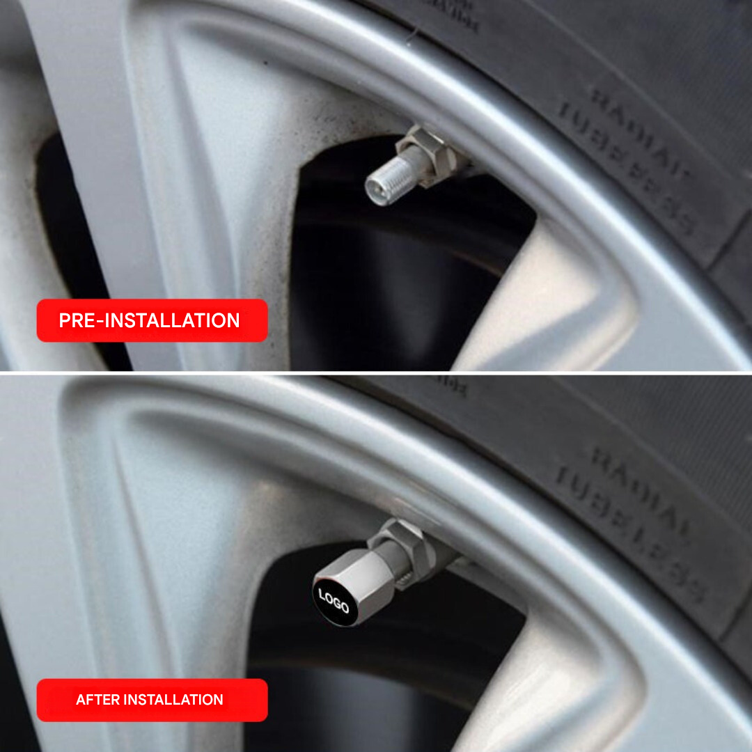 Set di Tappi Valvola (4 Pezzi) - WheelTops