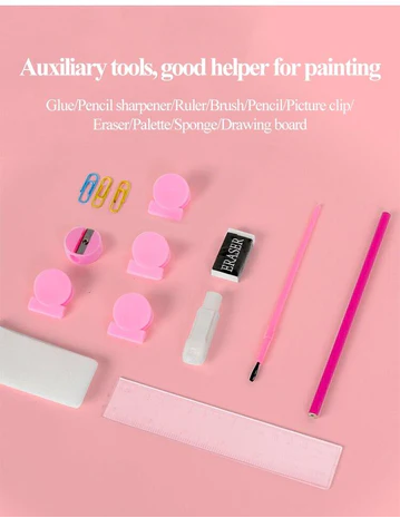 Scatola Creativa 6-in-1 con Materiali Artistici e per Fai-da-Te per Bambini – Compatta e Versatile