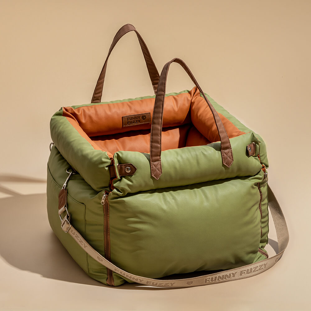 Seggiolino per Auto per Cani Invernale Confortevole - PawLuxury