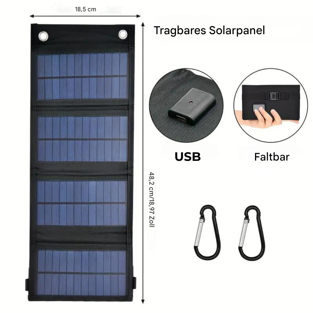 Power Bank Solare Pieghevole - SolarMate