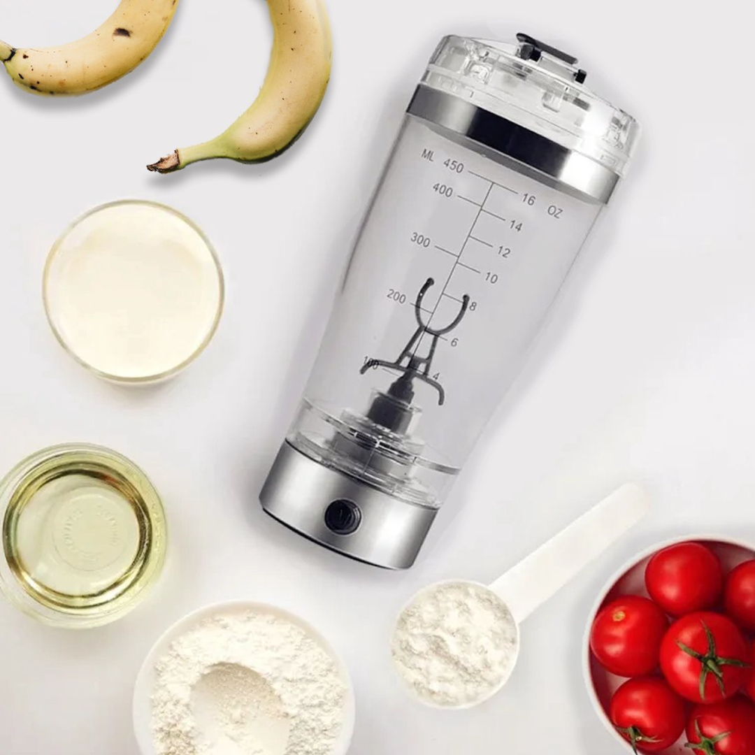 Bottiglia Elettrica per Frullati di Proteine (450 ml) - VoltMix