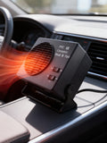 Calentador para Auto de Cerámica 12V | 150W-300W | Deshumidificador Portátil con Termostato Automático