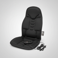 Ergonomic Massage Pillow | Shiatsu and Vibration Massage for Neck, Back, and Thighs | Activatable Heating Function | Includes Car Adapter and Remote Control