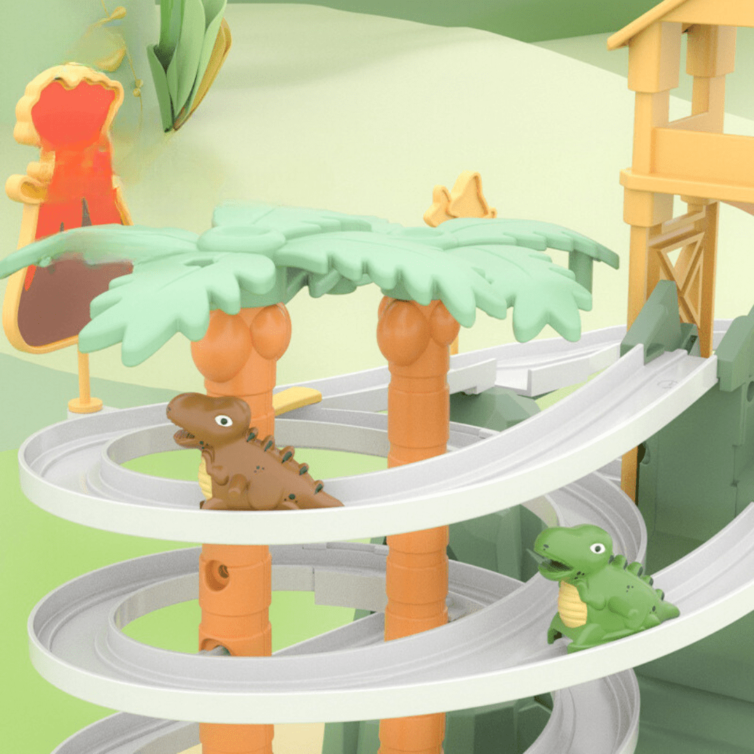 Trampolino a tema dinosauro – per un divertimento attivo