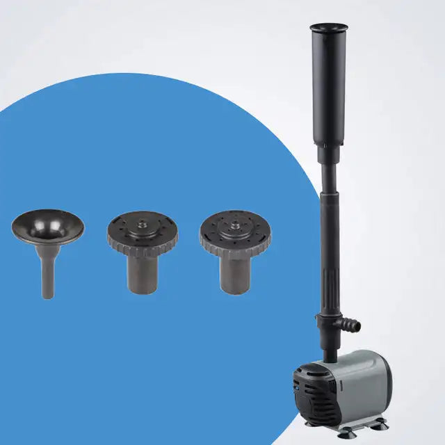 Pompa d'Acqua di Lusso OasisStream | Pompa per fontana da esterno durevole con ugelli intercambiabili