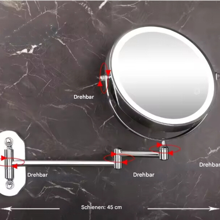 Specchio per Trucco Illuminato - LumiAura