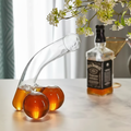 Carafe en verre | Design élégant et capacité de 650 ml | Transparent