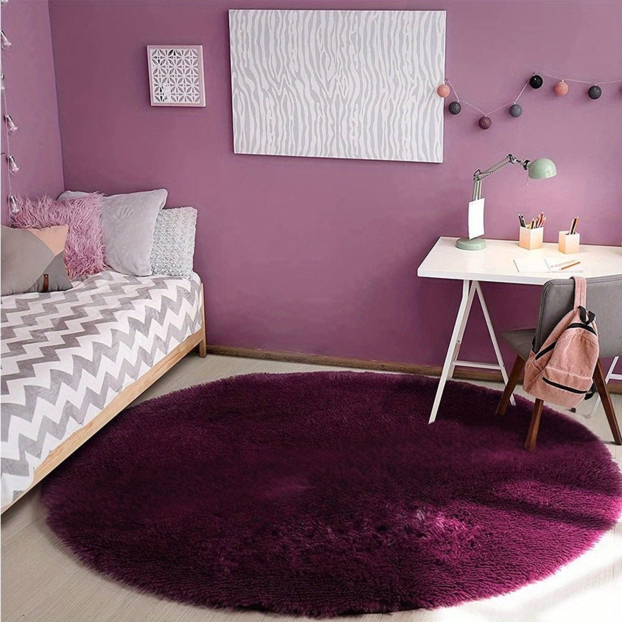 Tappeto Rotondo Morbido - Clouda