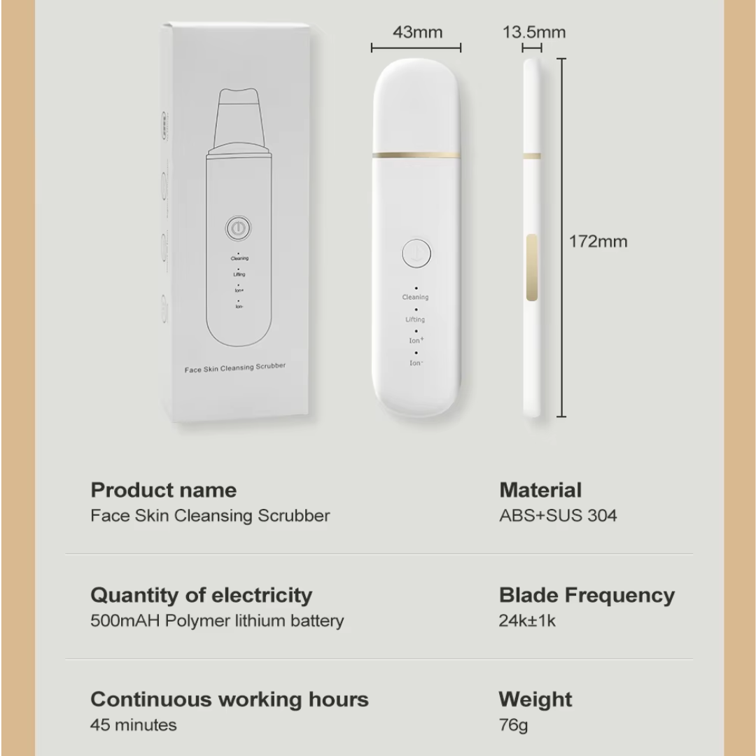 Scrubber per la Pulizia Profonda della Pelle