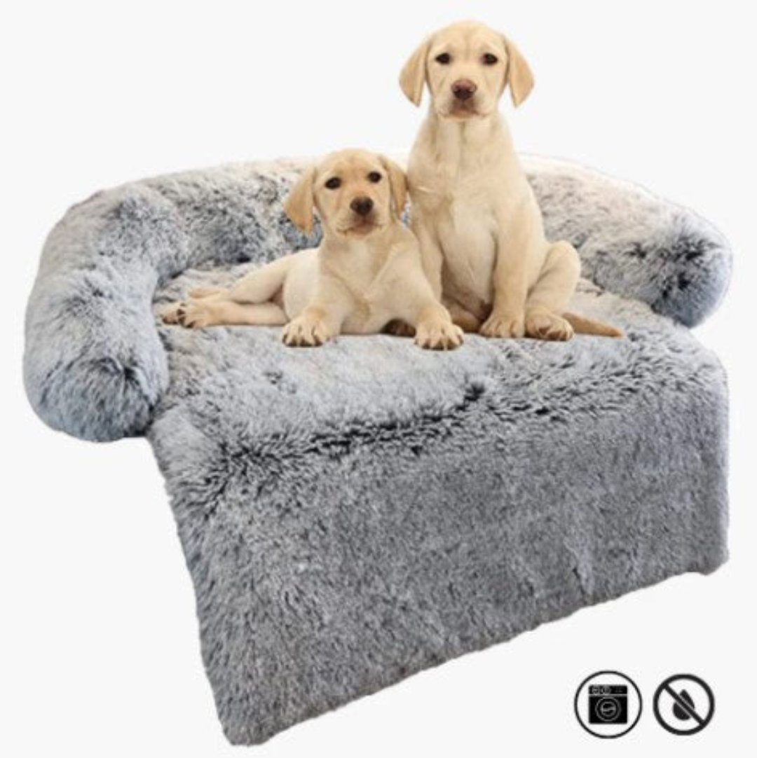 Letto per Cani di Lusso Invernale - PawLounge Edizione Fiocco di Neve