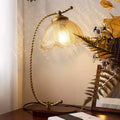 Glass Table Lamp for Bedroom