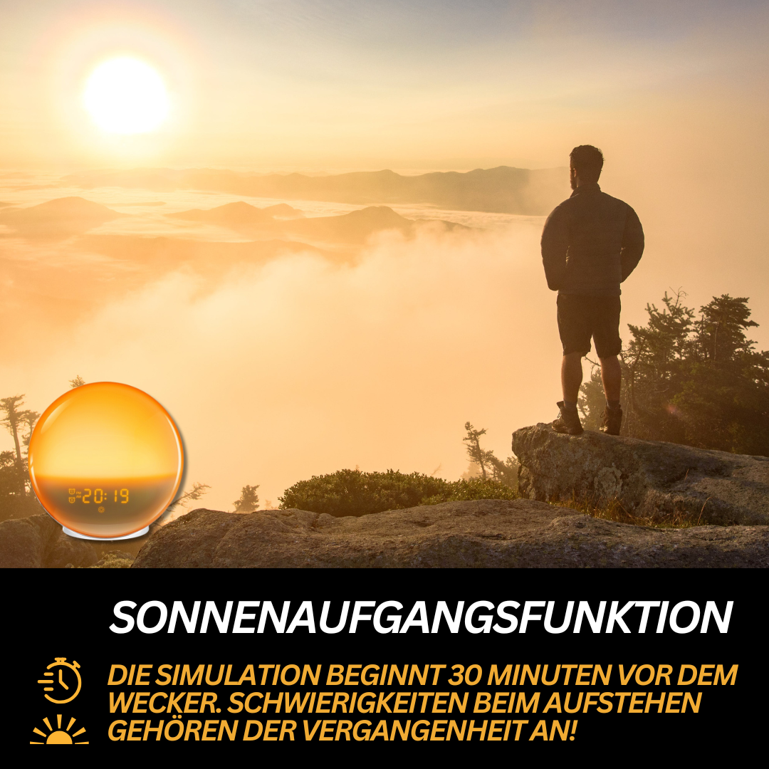 Sveglia Radio con Luce Naturale - GlowRise