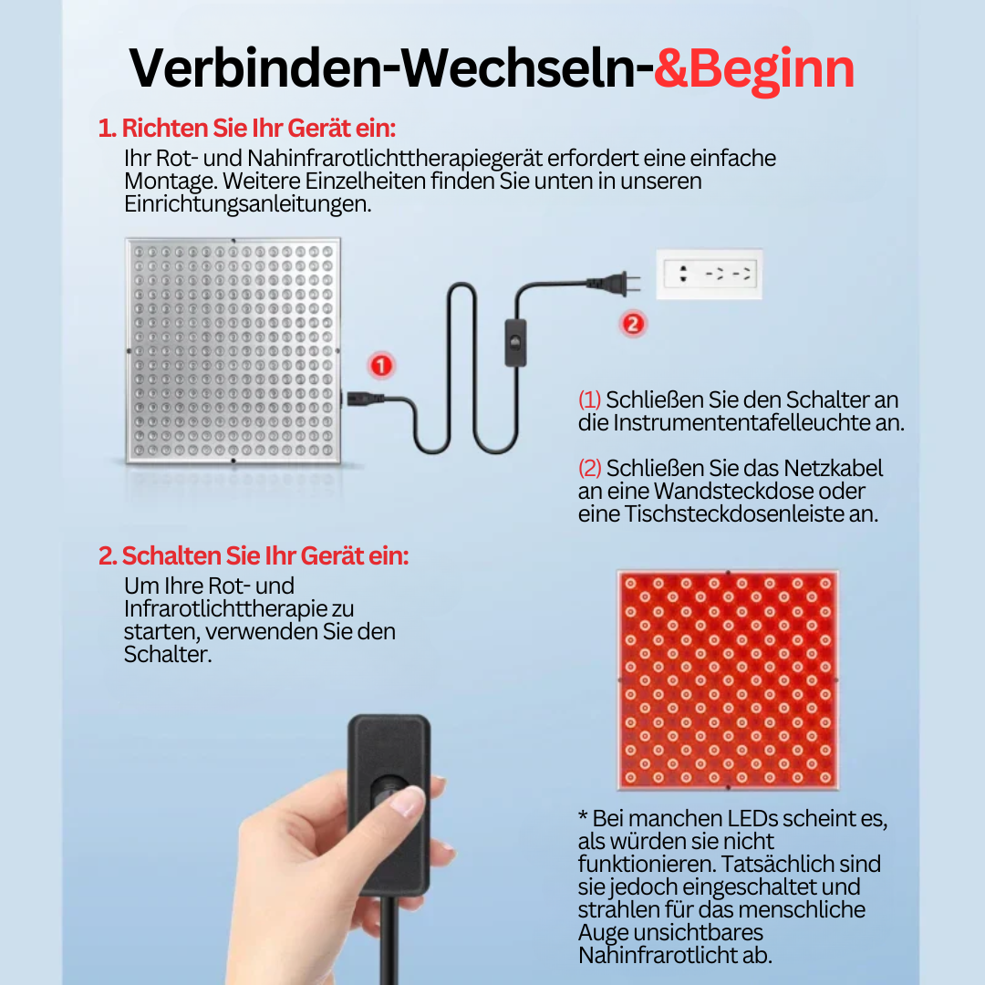 Pannello Infrarossi - GlowTherapy