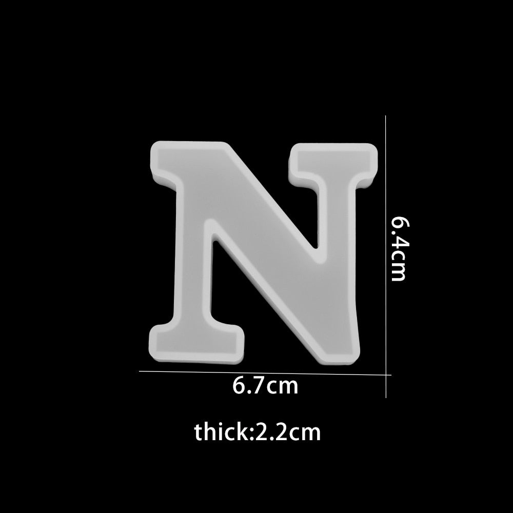 Stampo in Silicone 3D per Colare Lettere di Cioccolato – Divertimento in Cucina (Compra 1 e Prendi 1 Gratis)