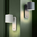 LED Wall Lamp with Switch | Modern Metal Design