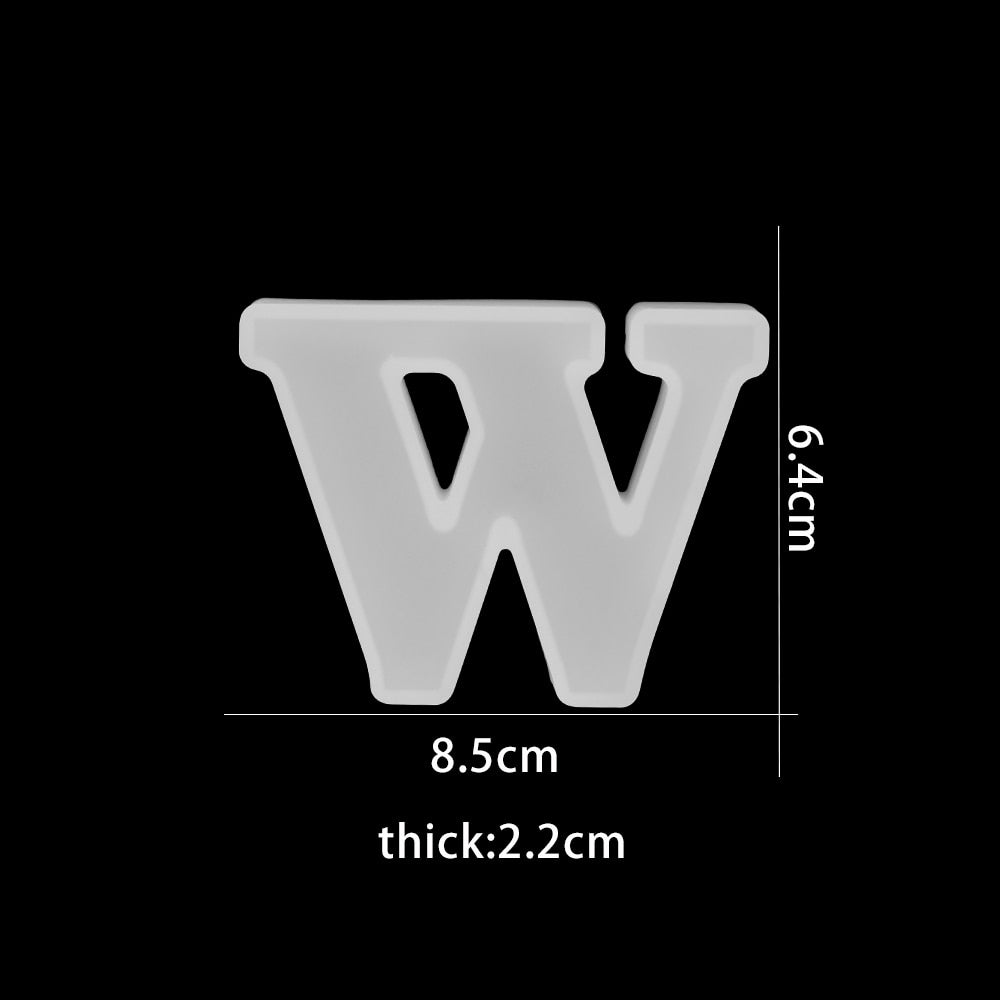 Stampo in Silicone 3D per Colare Lettere di Cioccolato – Divertimento in Cucina (Compra 1 e Prendi 1 Gratis)