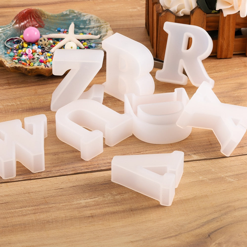 Stampo in Silicone 3D per Colare Lettere di Cioccolato – Divertimento in Cucina (Compra 1 e Prendi 1 Gratis)