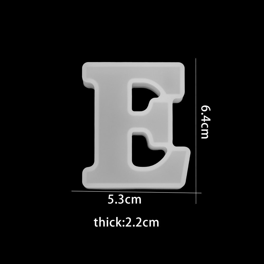 Stampo in Silicone 3D per Colare Lettere di Cioccolato – Divertimento in Cucina (Compra 1 e Prendi 1 Gratis)