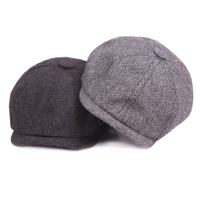 Cappello Newsboy in Stile Vintage Classico – Arthur