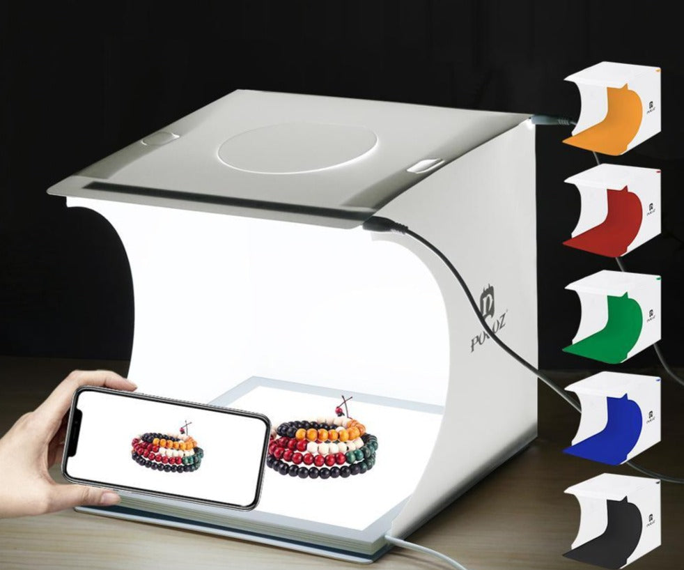 Studio Fotografico Portatile con Illuminazione LED – LumiCube