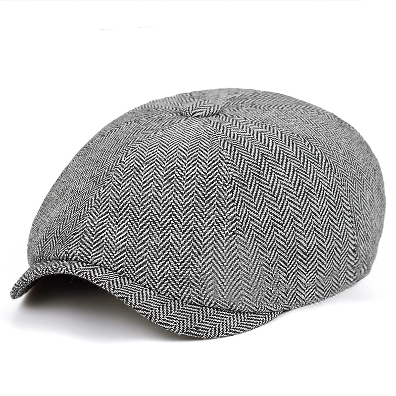 Cappello Newsboy in Stile Vintage Classico – Arthur