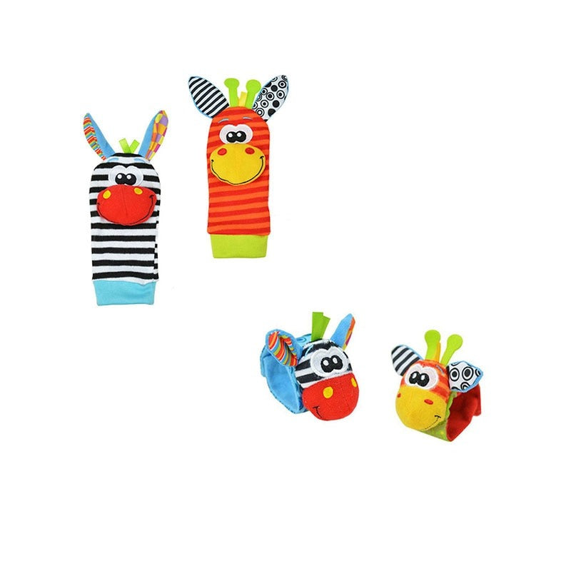 Set di Sonagli Sensoriali per Bambini con Gioco per Mani e Piedi – WobbleFun (Compra 1, Prendi 1 Gratis)