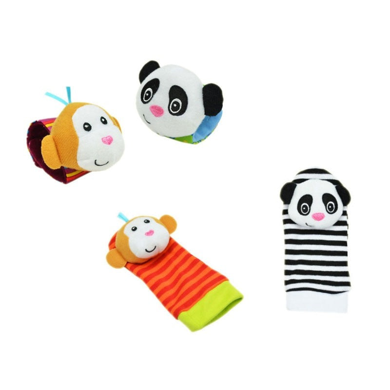 Set di Sonagli Sensoriali per Bambini con Gioco per Mani e Piedi – WobbleFun (Compra 1, Prendi 1 Gratis)