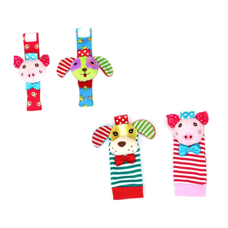 Set di Sonagli Sensoriali per Bambini con Gioco per Mani e Piedi – WobbleFun (Compra 1, Prendi 1 Gratis)