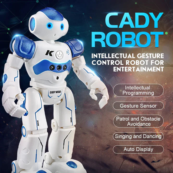SmartCompanion Robot Interattivo | Tecnologia multilingue e reattiva ai gesti per bambini e famiglie