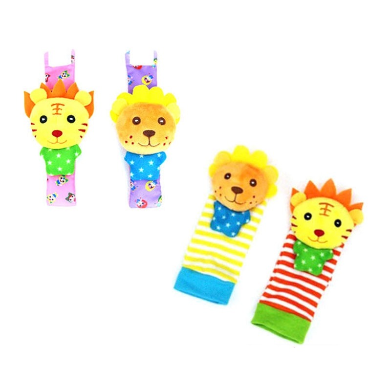 Set di Sonagli Sensoriali per Bambini con Gioco per Mani e Piedi – WobbleFun (Compra 1, Prendi 1 Gratis)