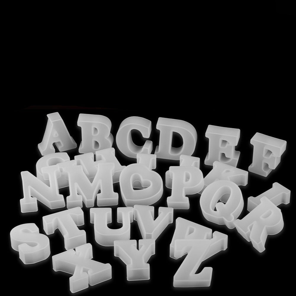 Stampo in Silicone 3D per Colare Lettere di Cioccolato – Divertimento in Cucina (Compra 1 e Prendi 1 Gratis)