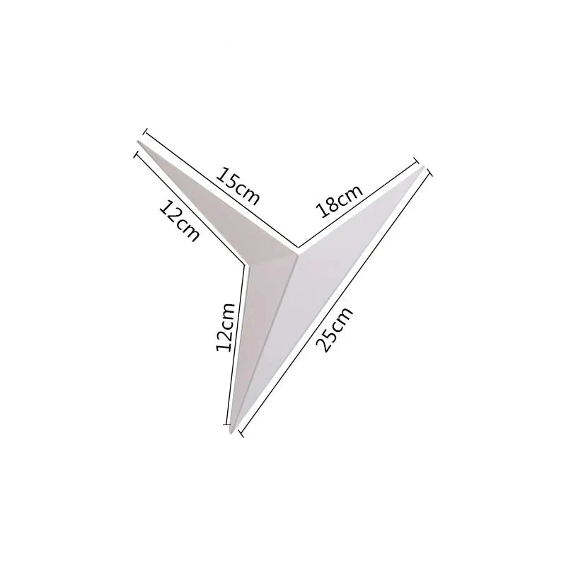 NoctiLux Applique LED Geometrica | Illuminazione contemporanea per comodini in case moderne