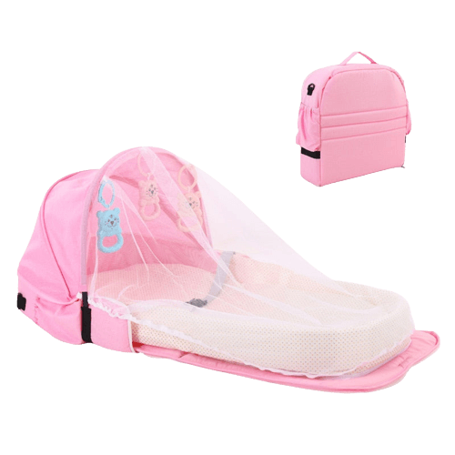 Nido per Bambini Pieghevole e Portatile con Zanzariera – Sleep Island Cosina