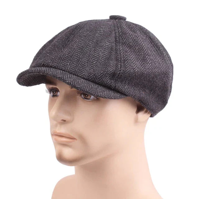 Cappello Newsboy in Stile Vintage Classico – Arthur