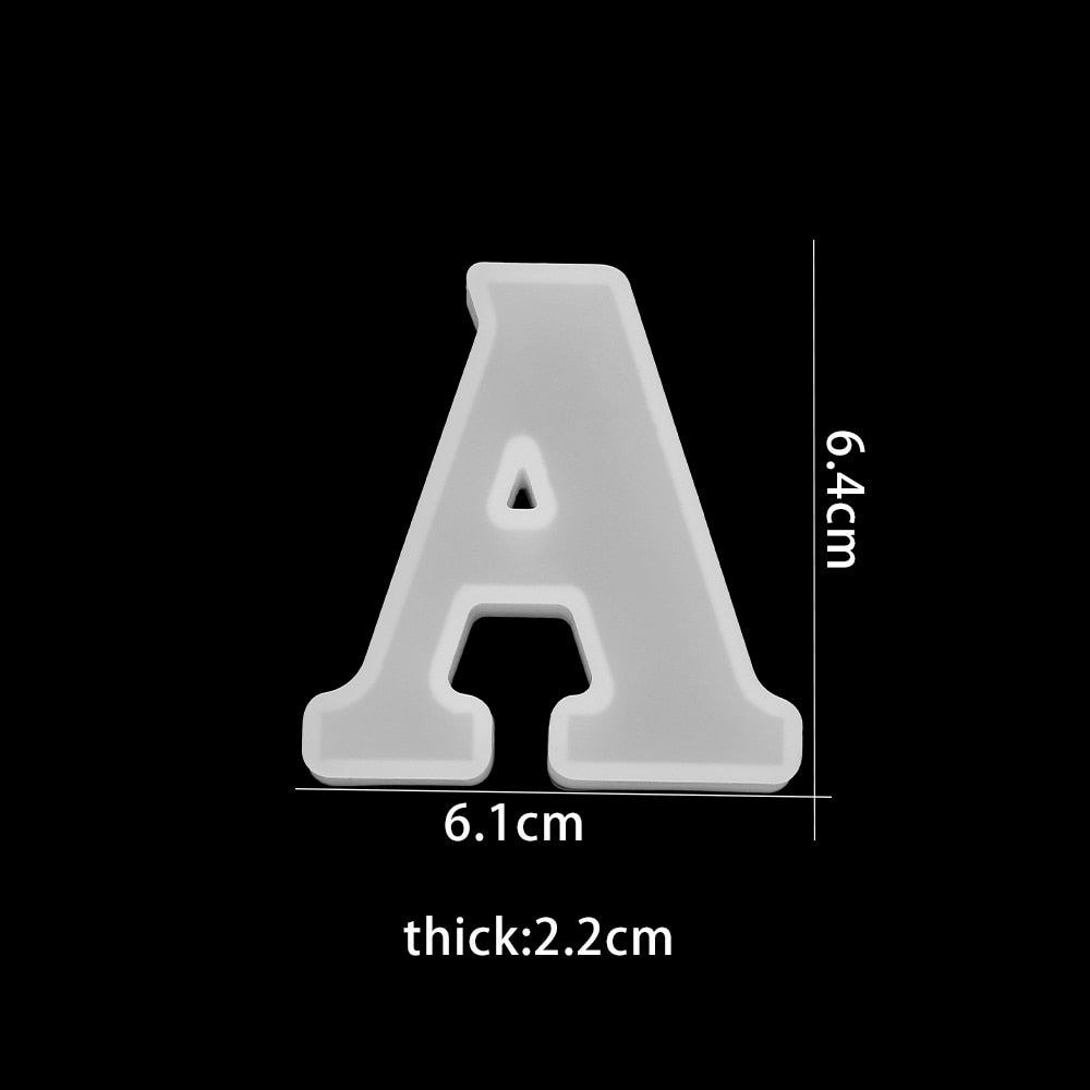 Stampo in Silicone 3D per Colare Lettere di Cioccolato – Divertimento in Cucina (Compra 1 e Prendi 1 Gratis)